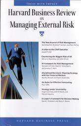 Harvard Business Review On Managing External Risk