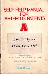 Self-Help Manual For Arthritis Patients