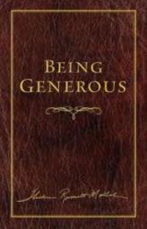 Being Generous